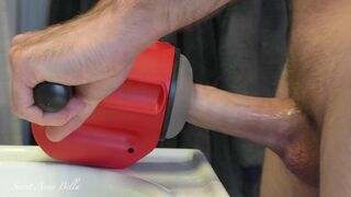 Kíméletlen együttlét és dildo játék a legjobb műfallosszal 20% kedvezménnyel