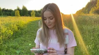 Friss nej megcsalta a férjét egy erdésszel minden lyukban cuckold