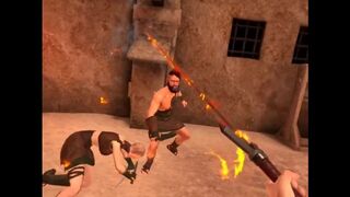 Justinplays kíméletlen hancúr a nomad vr arénában